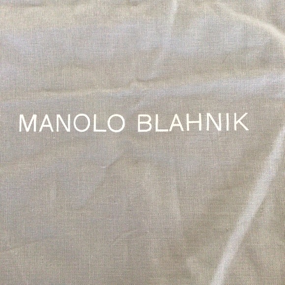 MANOLO BLAHNIK TRAVEL DUST BAG - Picture 1 of 4